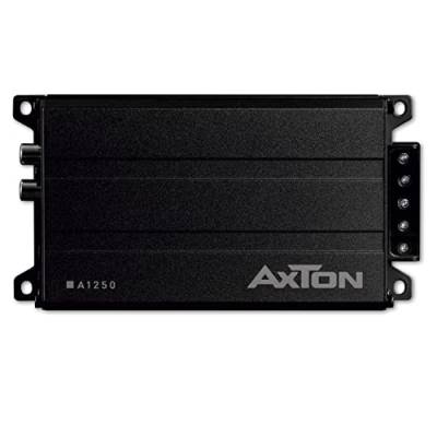AXTON A1250 – ultra kompakter digitaler Mono Verstärker für Autos und Reisemobile, Mini 1-Kanal Bass Endstufe mit High-Level Eingang, Class-D Amp, 2 Ohm stabil, 1 x 150 Watt von AXTON