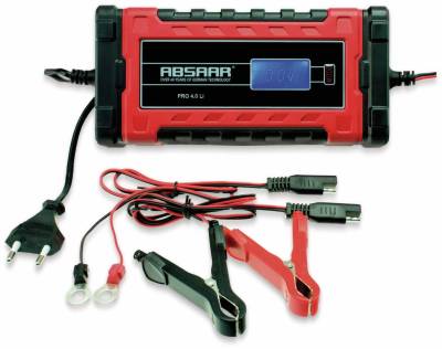 ABSAAR Batterie-Ladegerät Pro 4.0 Lithium 6/12 V- 4 A von Absaar