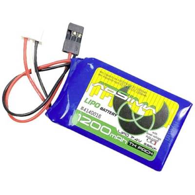 Absima Modellbau-Akkupack (LiPo) 7.4V 1200 mAh Zellen-Zahl: 2 Softcase JR/Futaba von Absima