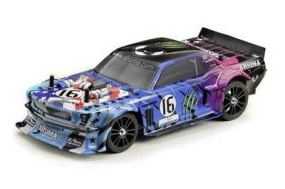 Absima Touring Car FIRST STEP SPEED PERFORMANCE FUN MAKER Neonpink, Neonblau Brushless 1:16 RC Model von Absima