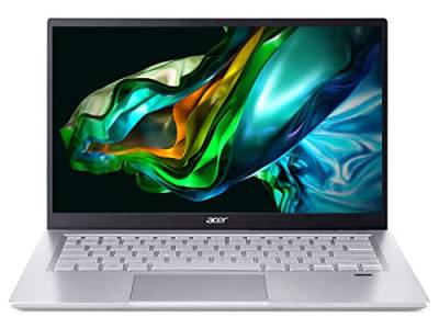 Acer Swift 3 EVO (SF314-511-54ZK) Ultrabook / Laptop 14 Zoll Windows 11 - FHD IPS Display, Intel Core i5-1135G7, 16 GB LPDDR4X RAM, 512 GB M.2 PCIe SSD, Intel Iris Xe Graphics, Silber von Acer