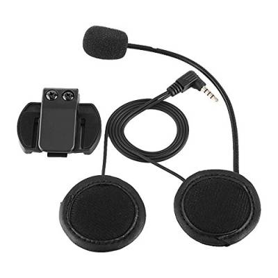 Acouto Zubehör Bluetooth Headset Kopfhörer Mikrofon für V4 / V6 Motorrad Helm Intercom von Acouto
