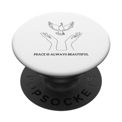 Frieden ist immer schön PopSockets mit austauschbarem PopGrip von Adler