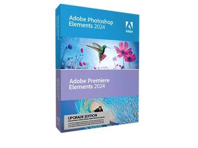 Adobe Upgrade Photoshop Elements 2024 & Premiere Elements 2024 - Box-Pack - 1 Benutzer - Win, Mac - Englisch von Adobe