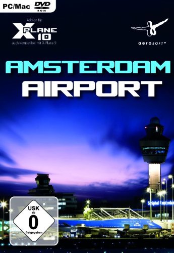X - Plane 10 - Airport Amsterdam Schiphol (Add - On) - [PC/Mac] von Aerosoft