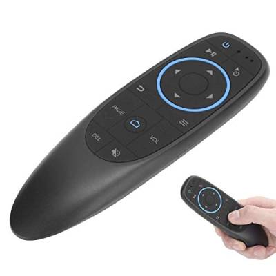 Bluetooth 5.1 Air Fly Maus, G10BTS 6-Achsen-Gyroskop IR Learning Air Remote Maus für Android TV Box IPTV PC Pad von Agatige