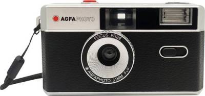 AgfaPhoto 603000 Kleinbildkamera mit eingebautem Blitz Schwarz 1St. von Agfaphoto