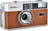 AgfaPhoto 603002 Filmkamera Kompakt-Filmkamera 35 mm Braun - Silber (603002) von Agfaphoto