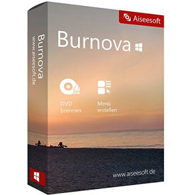 Burnova ( DVD & Blu-Ray Converter) Win -Lebenslange Lizenz (Product Keycard ohne Datenträger) von Aiseesoft