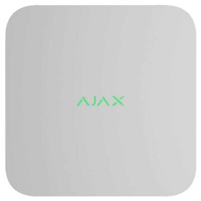 AJAX 8-Kanal NVR Netzwerkvideorekorder Weiß (H.265/H.264 bis zu 100 Mbps 25/30fps) 6 TB von Ajax Systems