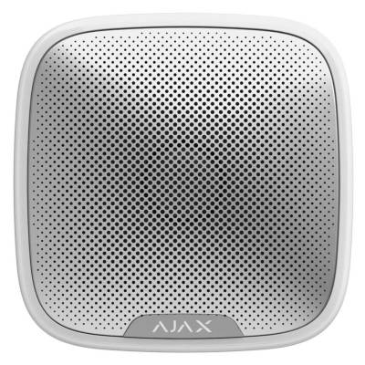 AJAX Funk Außensirene 113dB StreetSiren Smarthome & APP-Funktion für AJAX Hub Weiss von Ajax Systems