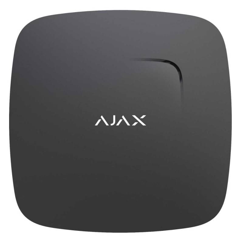 AJAX Funk Rauch- & Brandmelder mit Temperatur- & CO Sensor FireProtect Plus Schwarz von Ajax Systems