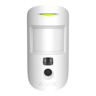 AJAX MotionCam PhOD Bewegungsmelder Weiß (Innen mit Fotokamera Fotoverifizierung Bildaufnahme) von Ajax Systems