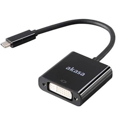 Akasa ak-cbca09-15 cm USB 3.1 der U89 USB-c zu DVI Konverter – Schwarz von Akasa