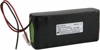 Akku Med Medizintechnik-Akku ersetzt Original-Akku (Original) 20510002 GE 18V 600 mAh von Akku Med