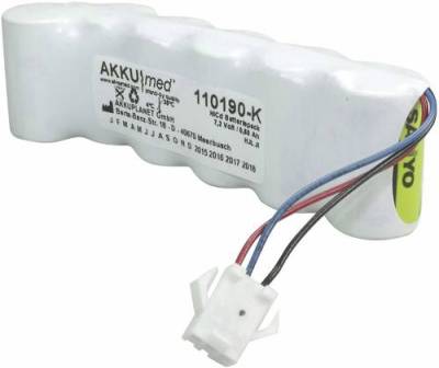 Akku Med Medizintechnik-Akku ersetzt Original-Akku (Original) ML2000 Micro Medical 7.2V 600 mAh von Akku Med