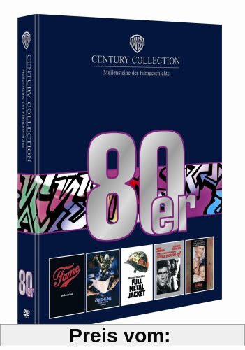 Century Collection 80er : Lethal Weapon 1 - Full Metal Jacket - Fame - Gefährliche Liebschaften - Gremlins - 5 DVD Buchset von Alan Parker