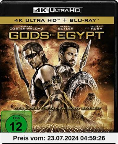 Gods Of Egypt  (4K Ultra HD) (+ Blu-ray) von Alex Proyas
