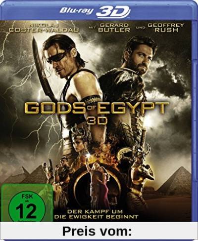 Gods Of Egypt 3D [3D Blu-ray] von Alex Proyas
