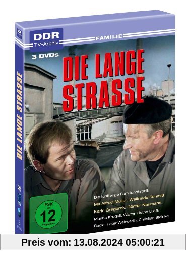 Die lange Strasse ( 3 DVDs ) - DDR TV-Archiv von Alfred Müller