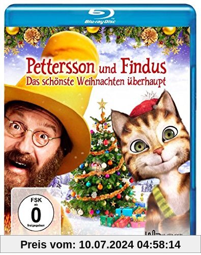Pettersson & Findus 2 - Das schönste Weihnachten überhaupt [Blu-ray] von Ali Samadi Ahadi