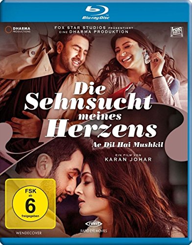 Die Sehnsucht meines Herzens - Ae Dil Hai Mushkil (Blu-ray) von Alive - Vertrieb und Marketing/DVD