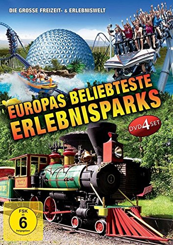 Europas beliebteste Erlebnisparks [4 DVDs] von Alive - Vertrieb und Marketing/DVD