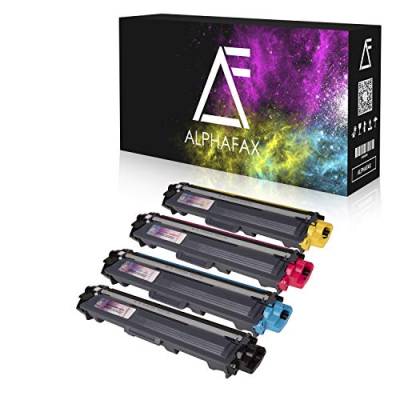 Alphafax 4 Toner kompatibel für Brother TN242 TN246 DCP-9022CDW HL-3142CW MFC-9342CDW HL-3142CW HL-3152CDW HL-3172CDW von Alphafax