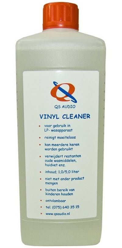 Analogis Quality Service Vinyl Cleaner 1,0 Liter Flasche Plattenspieler von Analogis