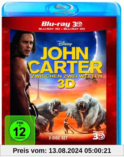 John Carter - Zwischen 2 Welten (+ Blu-ray 2D) [Blu-ray 3D] von Andrew Stanton