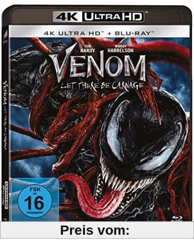 Venom: Let There Be Carnage (4K Ultra HD) (+ Blu-ray 2D) von Andy Serkis