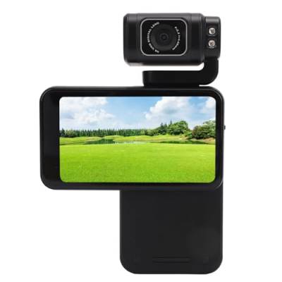 Annadue 5K-Videokamera-Camcorder, 48 MP HD-WLAN-IR-Nachtsicht-Vlogging-Kamera, 10-facher Digitalzoom, 3,5-Zoll-Touchscreen, 180-Grad-Flip-Screen, mit WLAN-Verbindung von Annadue