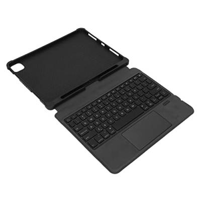 Annadue Tastaturhülle für IOS Tablet Pro 11 (2018/2020/2021), für IOS Tablet Air 4 10.9, Schlanke Schutzhülle mit Stifthalter und Kabellos Abnehmbarer Tastatur, Wake Magnetic von Annadue