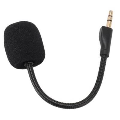 Ersatzmikrofon für Logitech G PRO/G PRO X Wireless Gaming Headsets, 3,5 mm vergoldeter Stecker, geräuschunterdrückendes Gaming-Mikrofon, klares Game-Sound-Mikrofon von Annadue