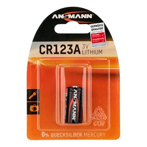 ANSMANN Batterie CR123A Fotobatterie 3,0 V von Ansmann
