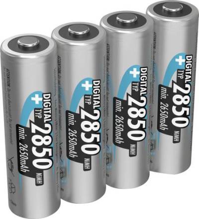 Ansmann Digital HR06 Mignon (AA)-Akku NiMH 2650 mAh 1.2V 4St. von Ansmann