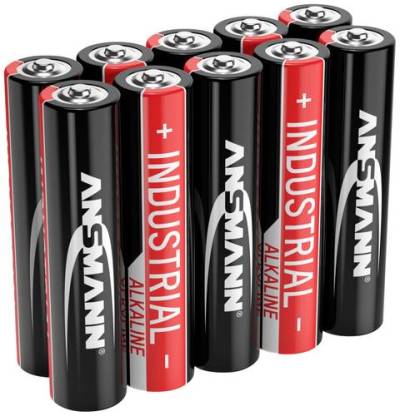 Ansmann Industrial Micro (AAA)-Batterie Alkali-Mangan 1.5V 10St. von Ansmann