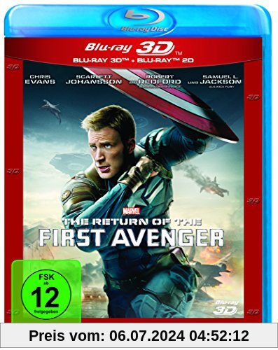 The Return of the First Avenger - 3D + 2D [3D Blu-ray] von Anthony Russo