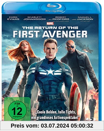 The Return of the First Avenger [Blu-ray] von Anthony Russo
