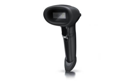 Aplic Handscanner, (Wireless Barcode Scanner 2.4 GHz 1D 2D, 2000 mAh, inkl. Standfuß) von Aplic