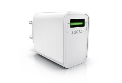 Aplic USB-Ladegerät (3000 mA, Quick Charge 3.0 USB-Ladegerät 1x USB A QC 3.0 Port / max. 3A über QC) von Aplic
