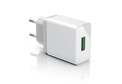 Aplic USB-Ladegerät (3000 mA, Quick Charge 3.0 USB-Ladegerät 1x USB A QC 3.0 Port / max. 3A über QC) von Aplic