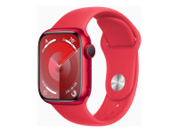 Apple Watch Series 9 (GPS) 41mm Aluminium (PRODUCT)RED mit Sportarmband S/M (PRODUCT)RED von Apple Computer
