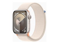 Apple Watch Series 9 (GPS) 45mm Aluminium Polarstern mit Sport Loop Polarstern von Apple Computer