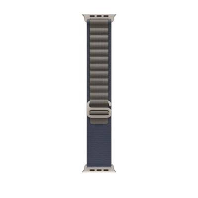 Apple Watch Band - Alpine Loop - 49 mm - Blau - Medium von Apple