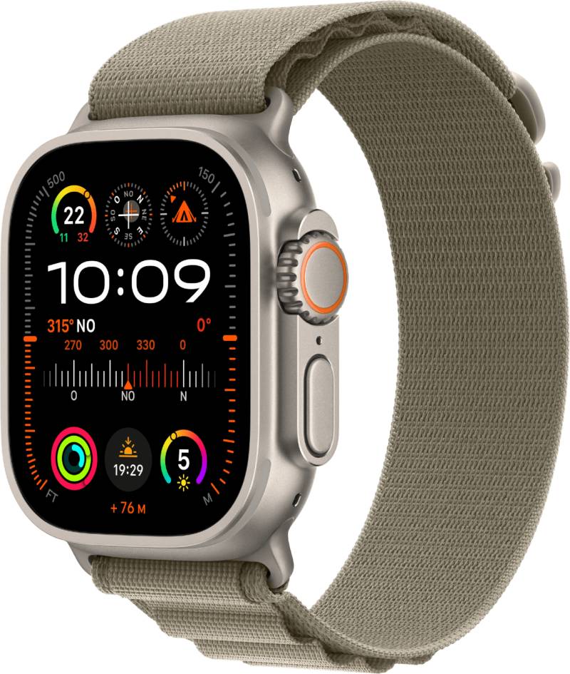 Apple Watch Ultra 2 GPS + Cellular, Titangehäuse, 49 mm von Apple