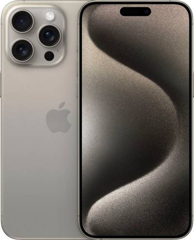 Apple iPhone 15 Pro Max 512GB Smartphone (17 cm/6,7 Zoll, 512 GB Speicherplatz, 48 MP Kamera) von Apple