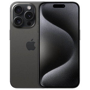 Apple iPhone 15 Pro titan schwarz 128 GB von Apple