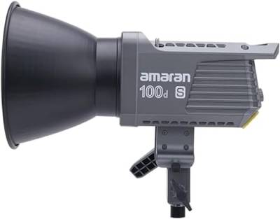 Aputure Amaran 100d S - Kompakte COB-Videoleuchte, Leichte LED Punktlichtquelle, 100W 5600K Key Light für Fotografie und Videografie, Kompatibel mit Universal-Bowens-Mount-Zubehör von Aputure