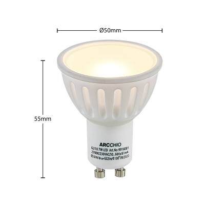 Arcchio LED-Reflektor GU10 100° 5W 2.700K 2er-Set von Arcchio